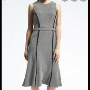 Banana Republic Convertible Jacquard Dress